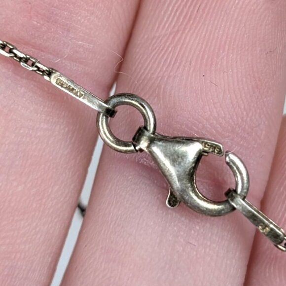 Vintage Sterling Dainty Chain Bracelet/Anklet - Picture 4 of 5